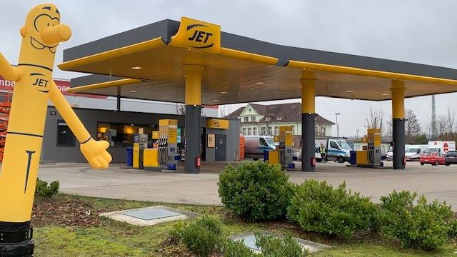 JET Tankstelle, Okenstraße in Offenburg