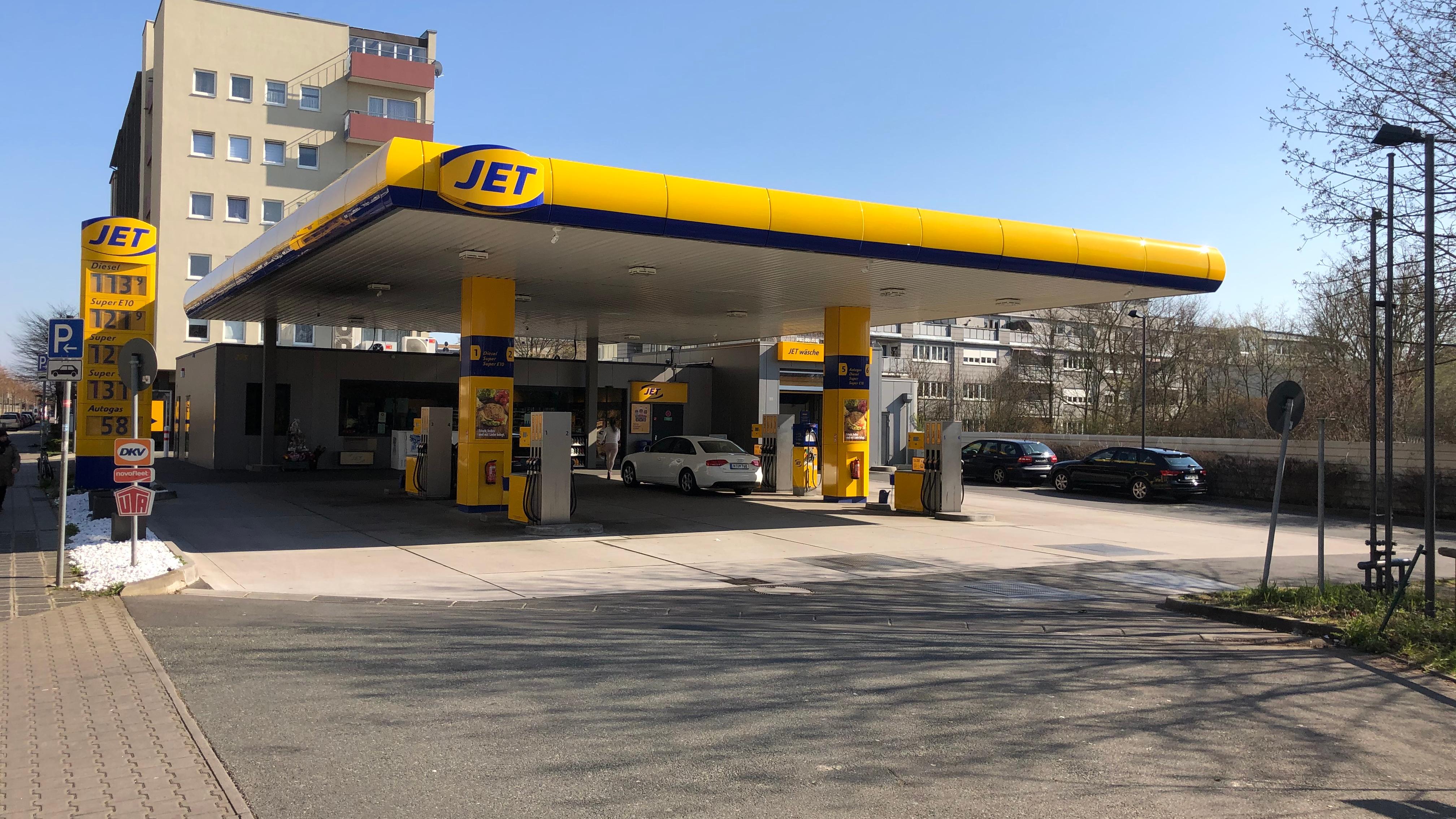 JET Tankstelle, Fürther Straße in Nürnberg