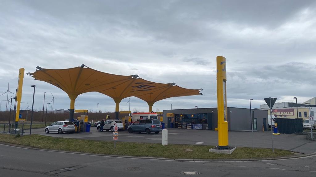 JET Tankstelle, Woogmorgen in Kirchheimbolanden