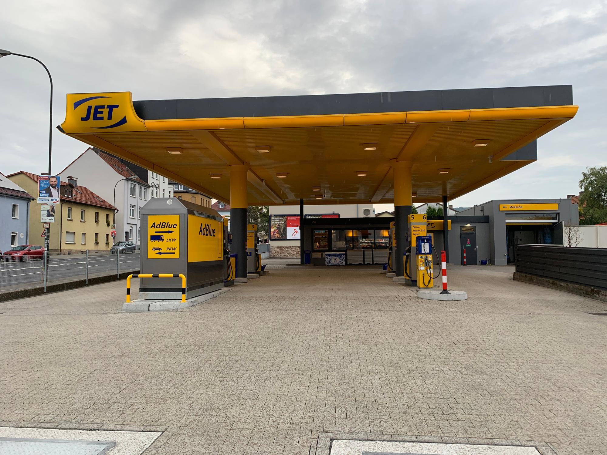 JET Tankstelle, Leipziger Straße in Fulda