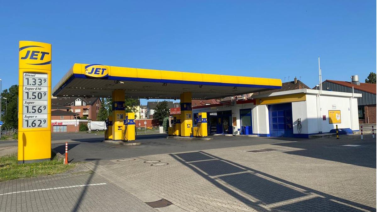 JET Tankstelle, Berliner Straße in Herne