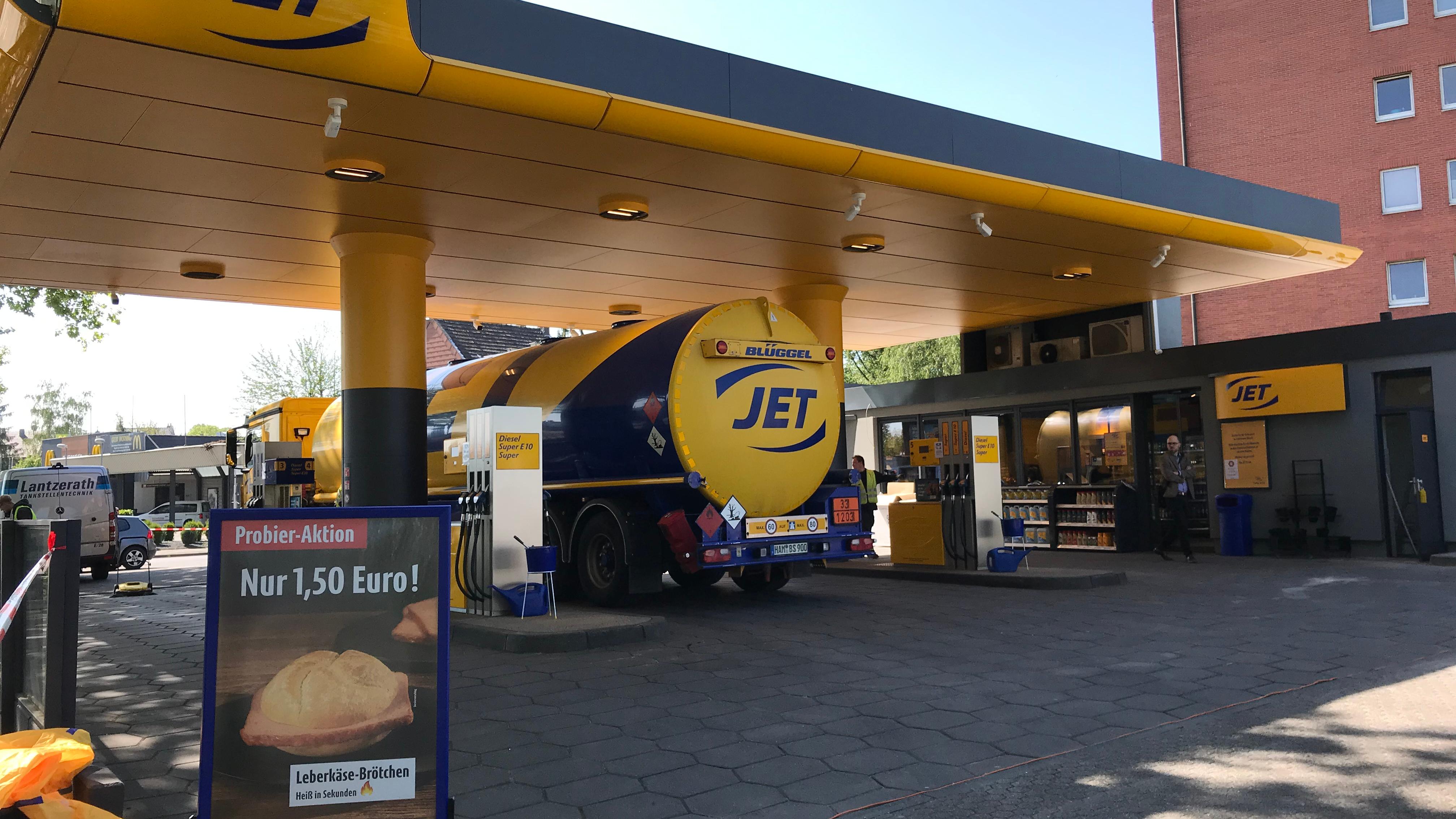JET Tankstelle, Freiheitsstraße in Viersen