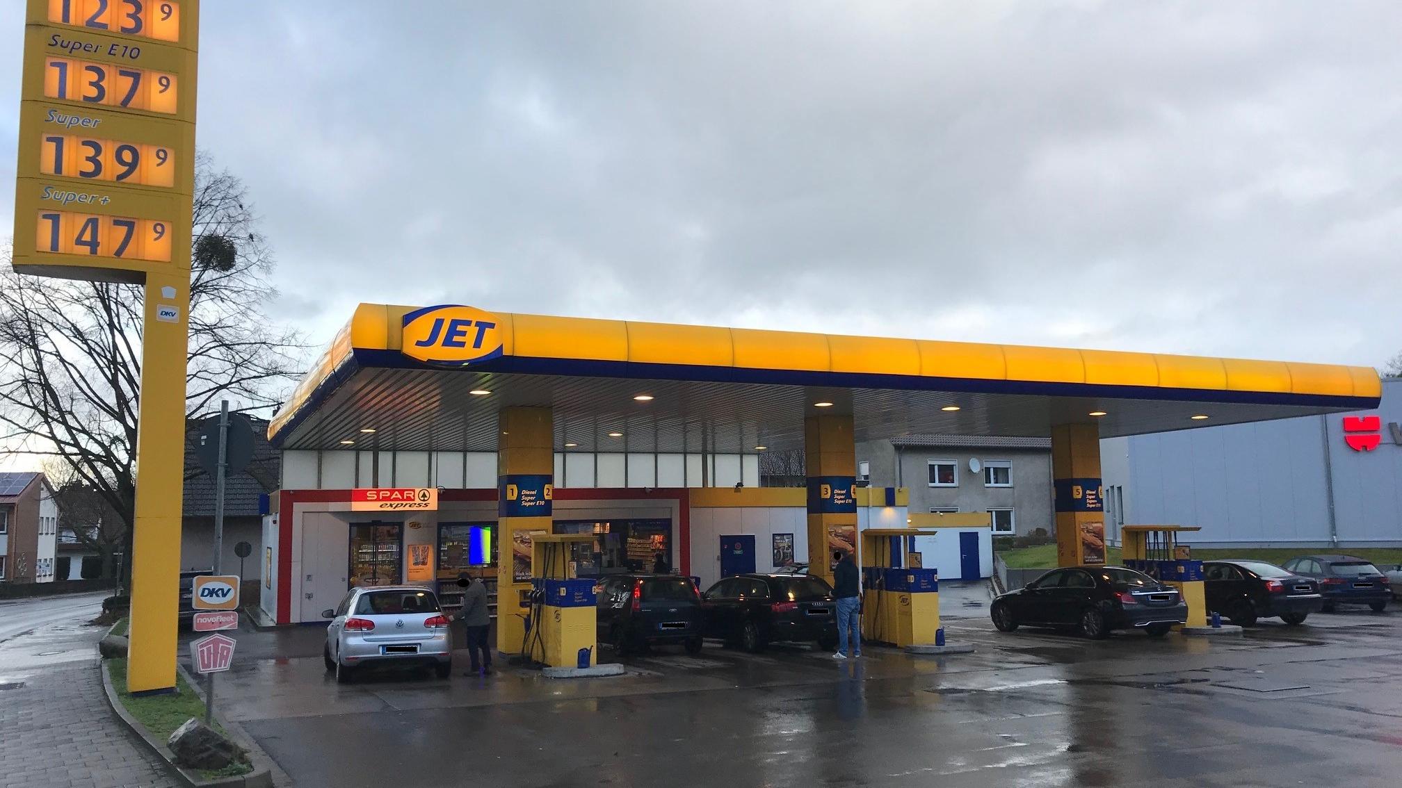 JET Tankstelle, Berliner Straße in Lübbecke