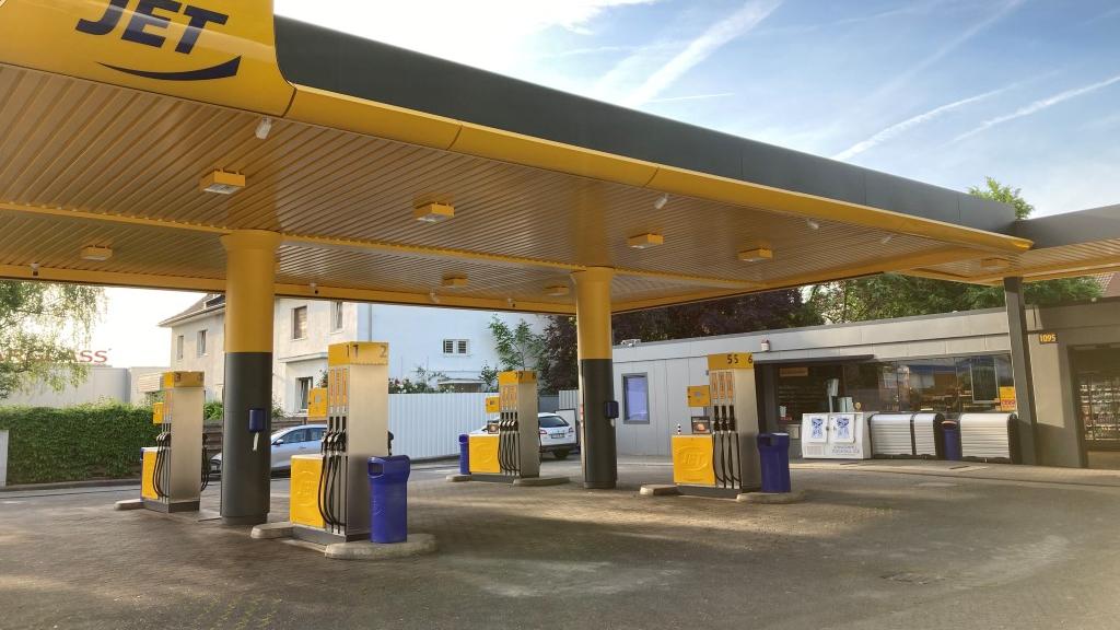 JET Tankstelle, Aachener Straße in Köln