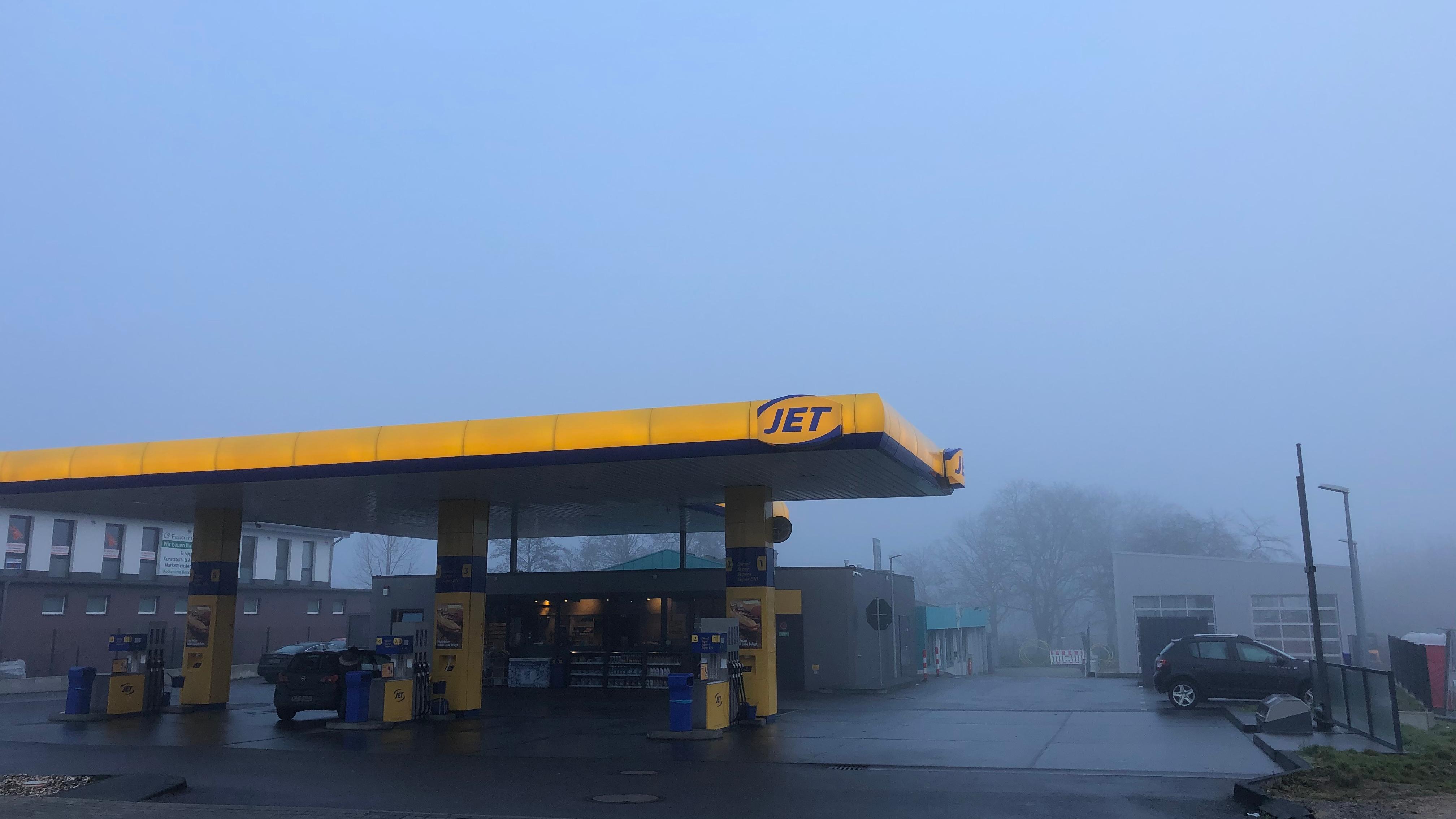 JET Tankstelle, Rathhausstraße in Alpen