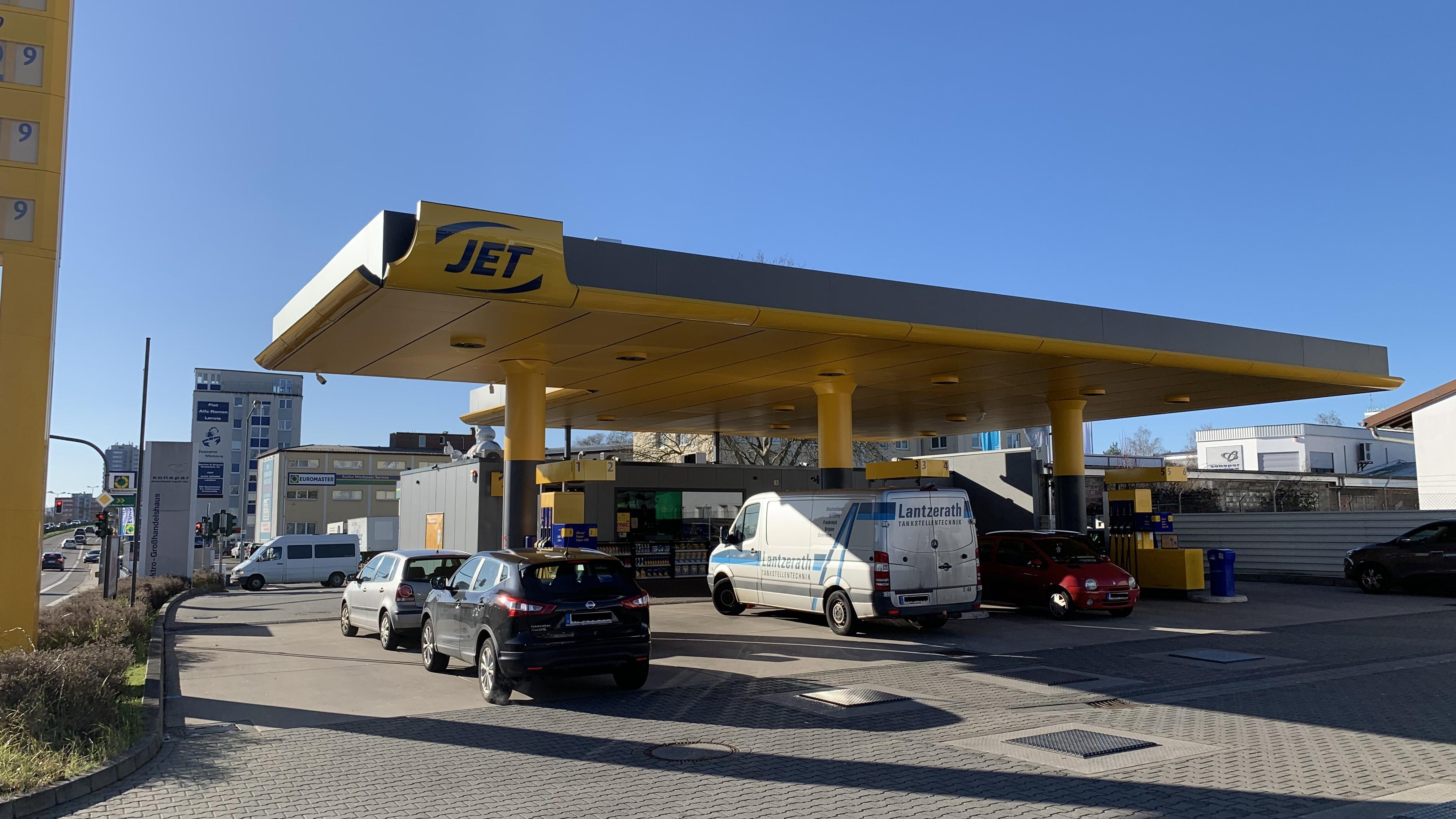 JET Tankstelle, Mainzer Straße in Kaiserslautern