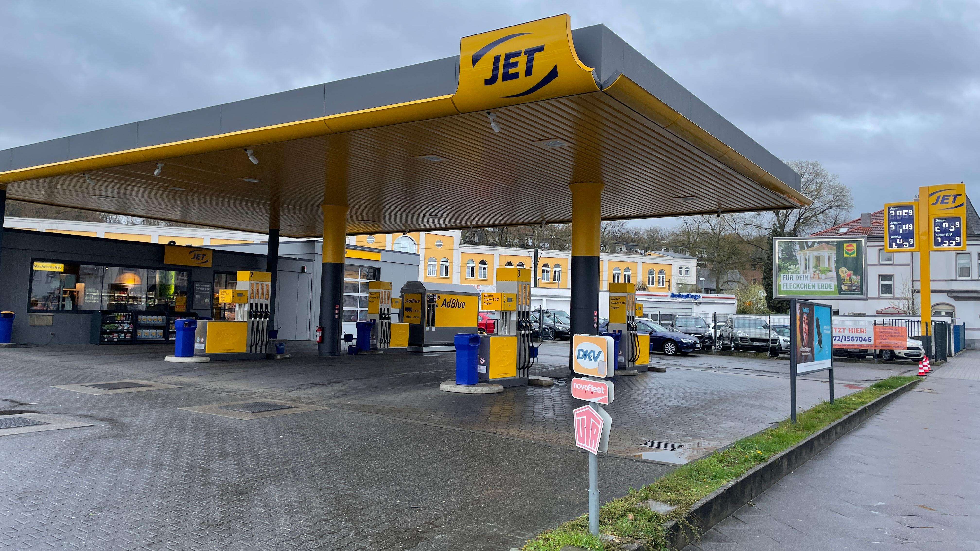 JET Tankstelle, Rather Broich in Düsseldorf