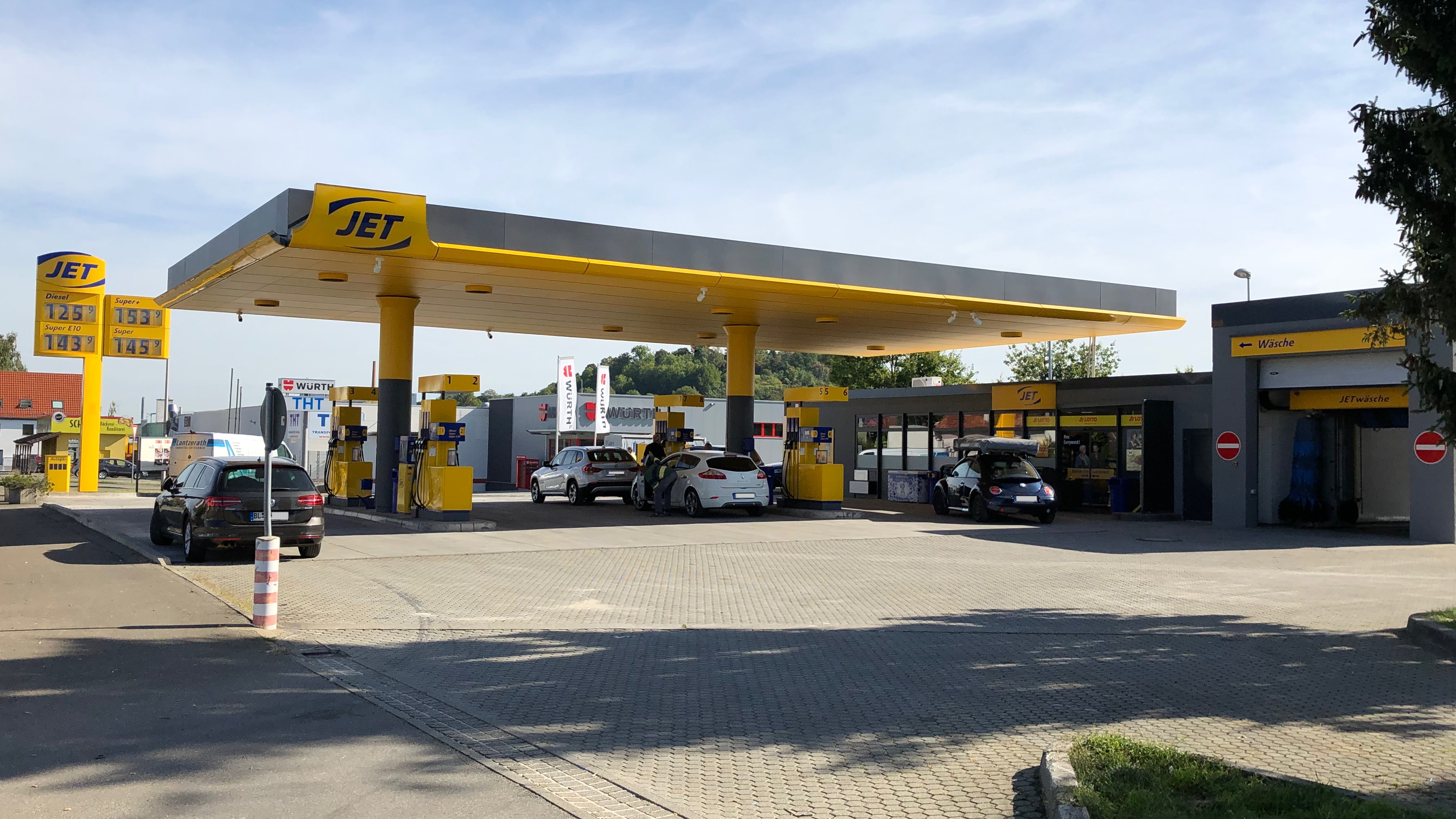 JET Tankstelle, Hechinger Straße in Ofterdingen
