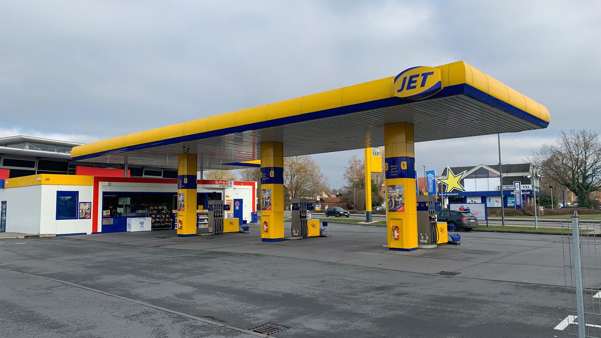 JET Tankstelle, Boker Straße in Delbrück