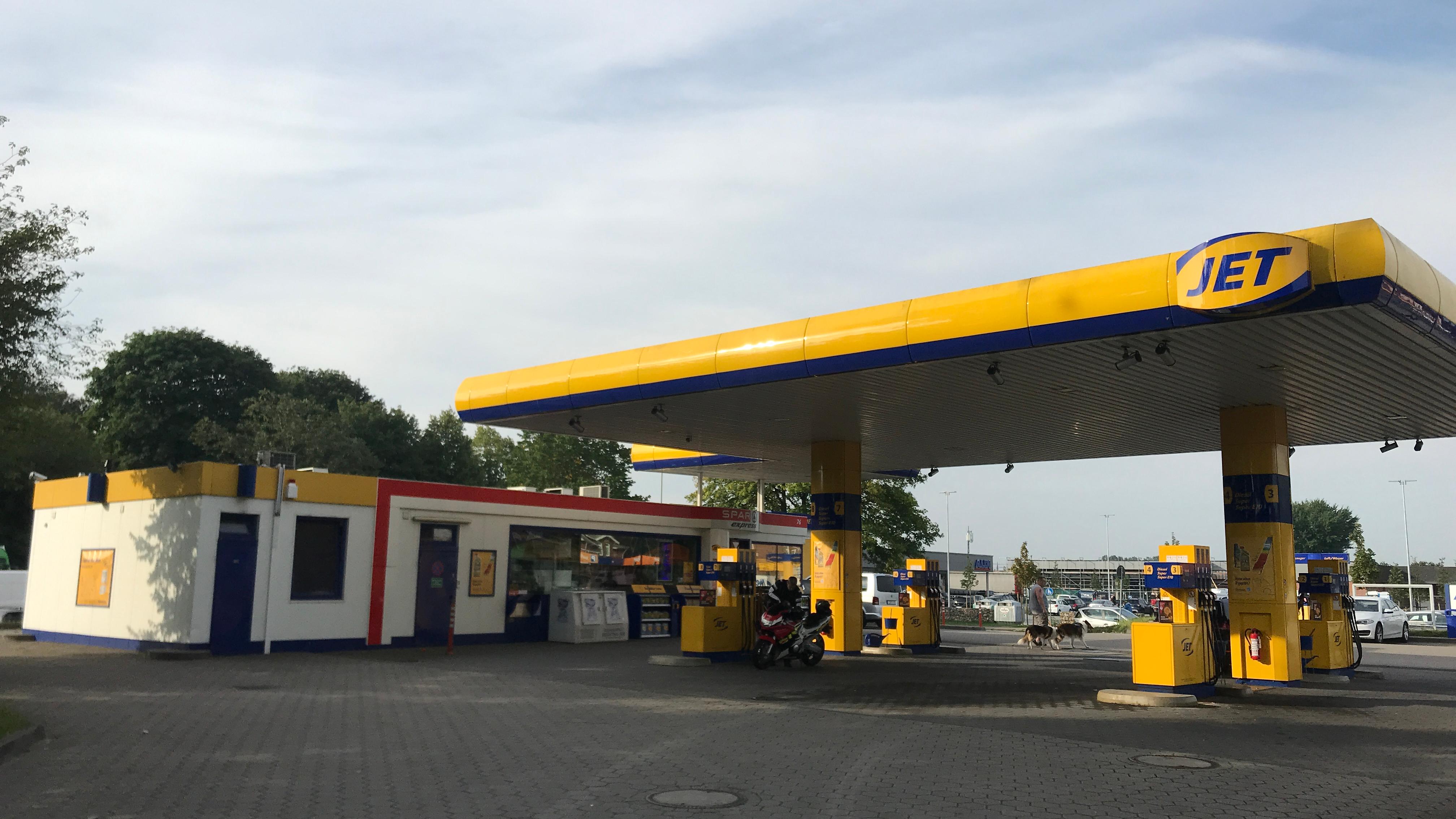 JET Tankstelle, Hollerstraße in Büdelsdorf