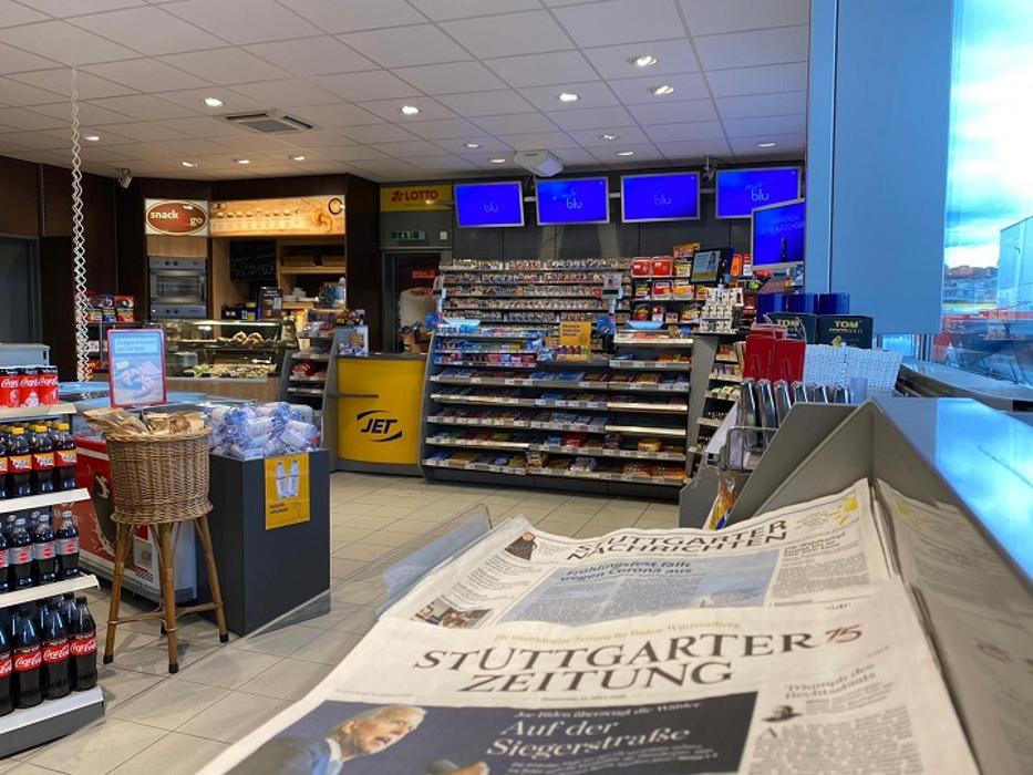 JET Tankstelle, Vera-Vollmer-Straße in Stuttgart