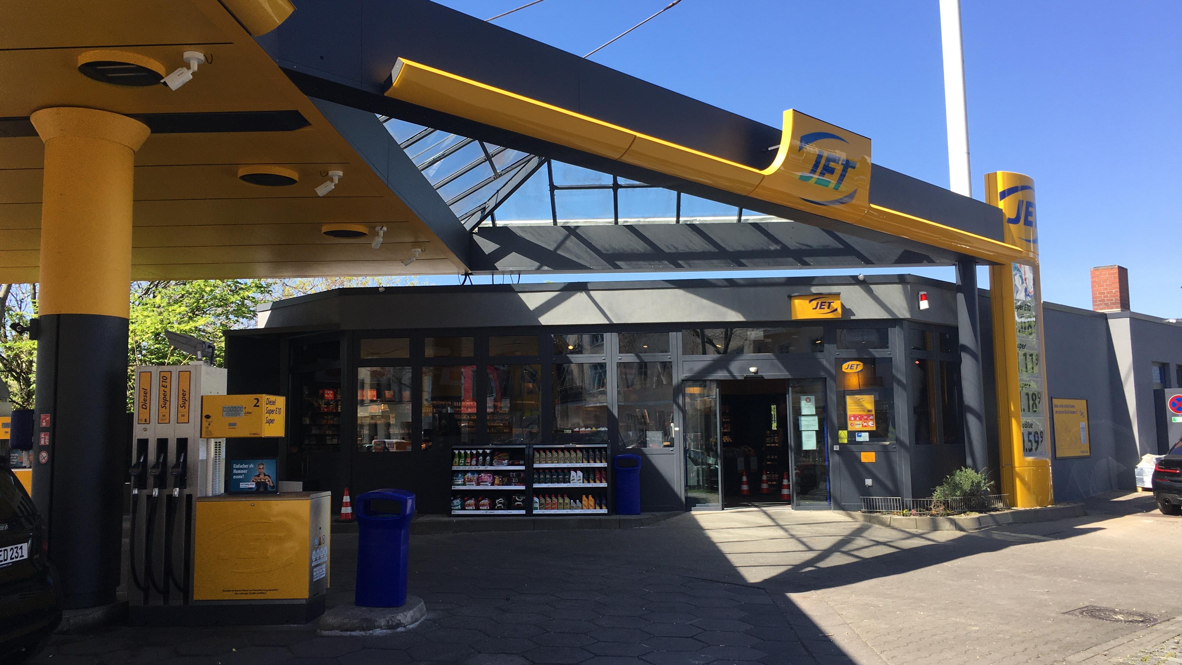 JET Tankstelle, Kreuzbergstraße in Berlin