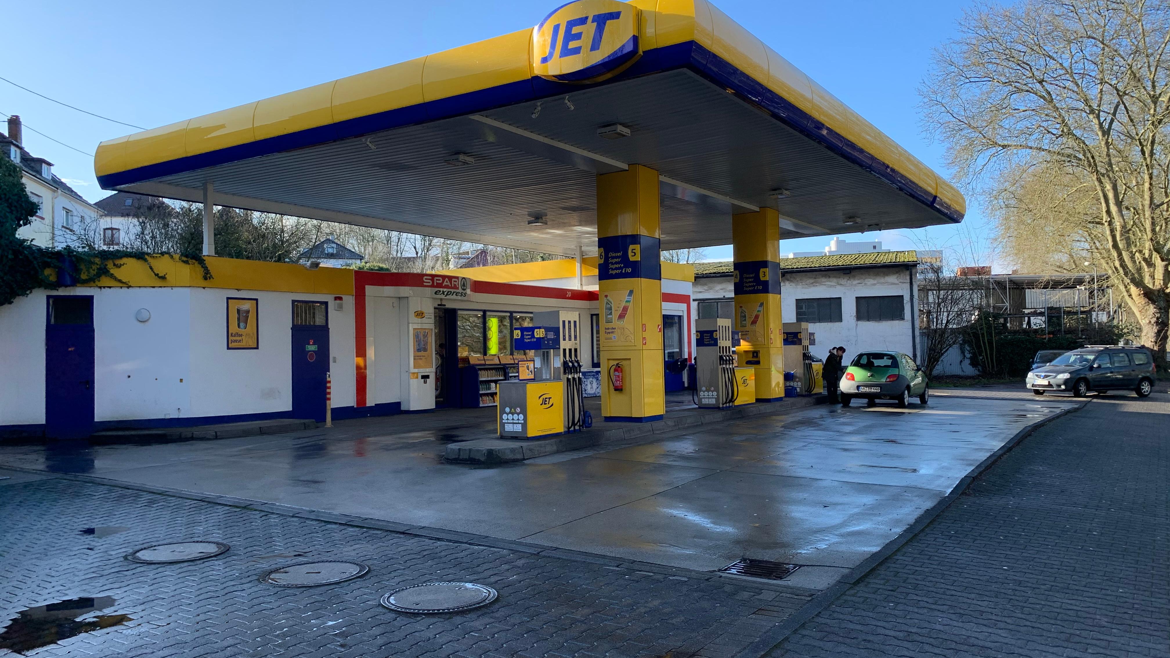 JET Tankstelle, Süduferstraße in Neunkirchen