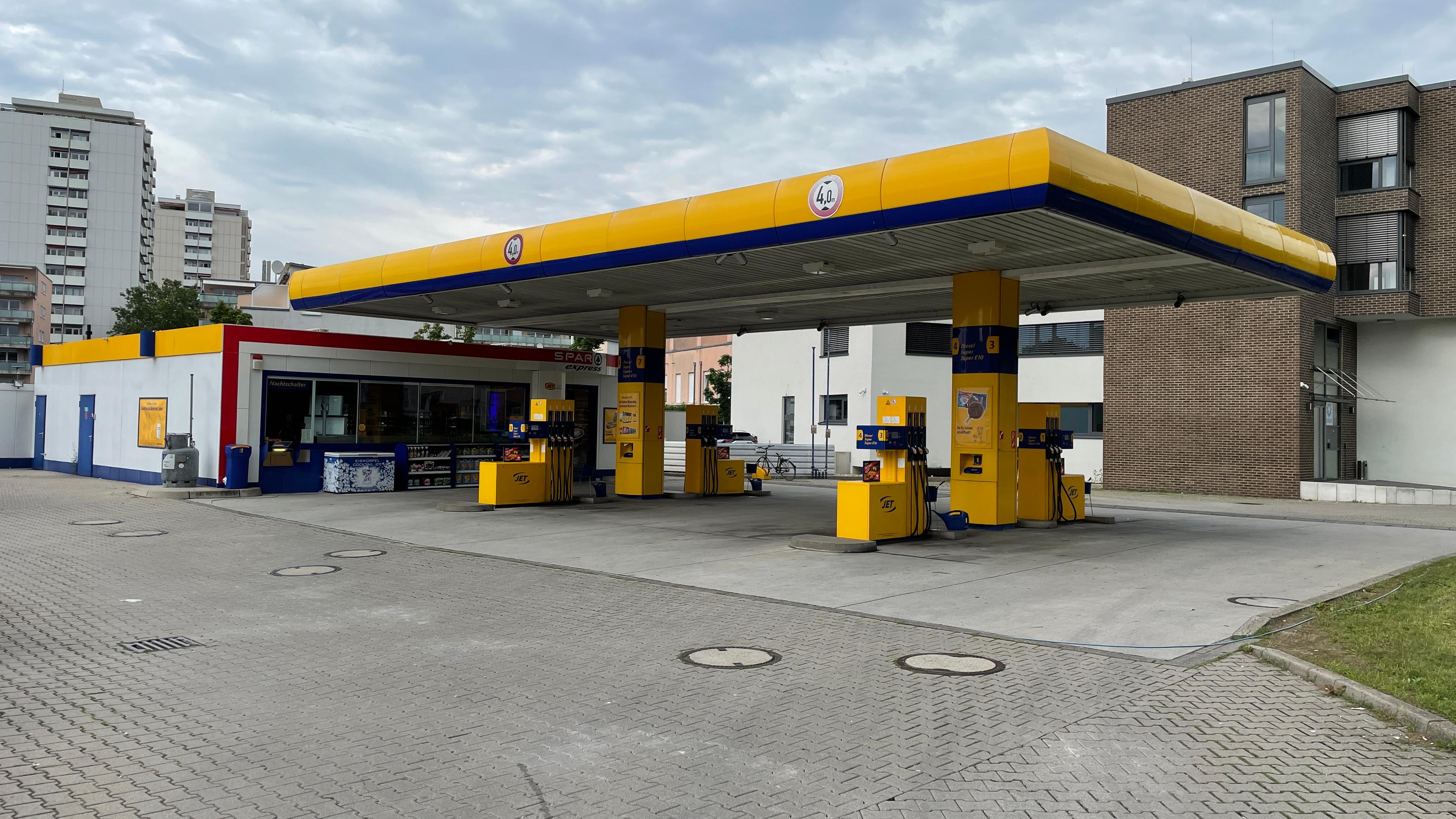 JET Tankstelle, Killisfeldstraße in Karlsruhe