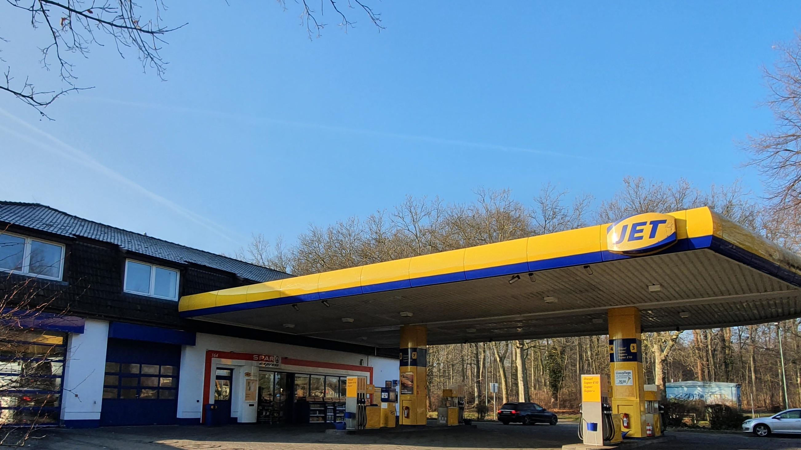 JET Tankstelle, Potsdamer Straße in Potsdam