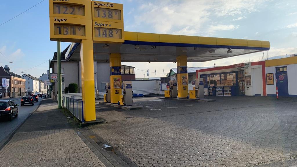 JET Tankstelle, Berliner Straße in Hagen
