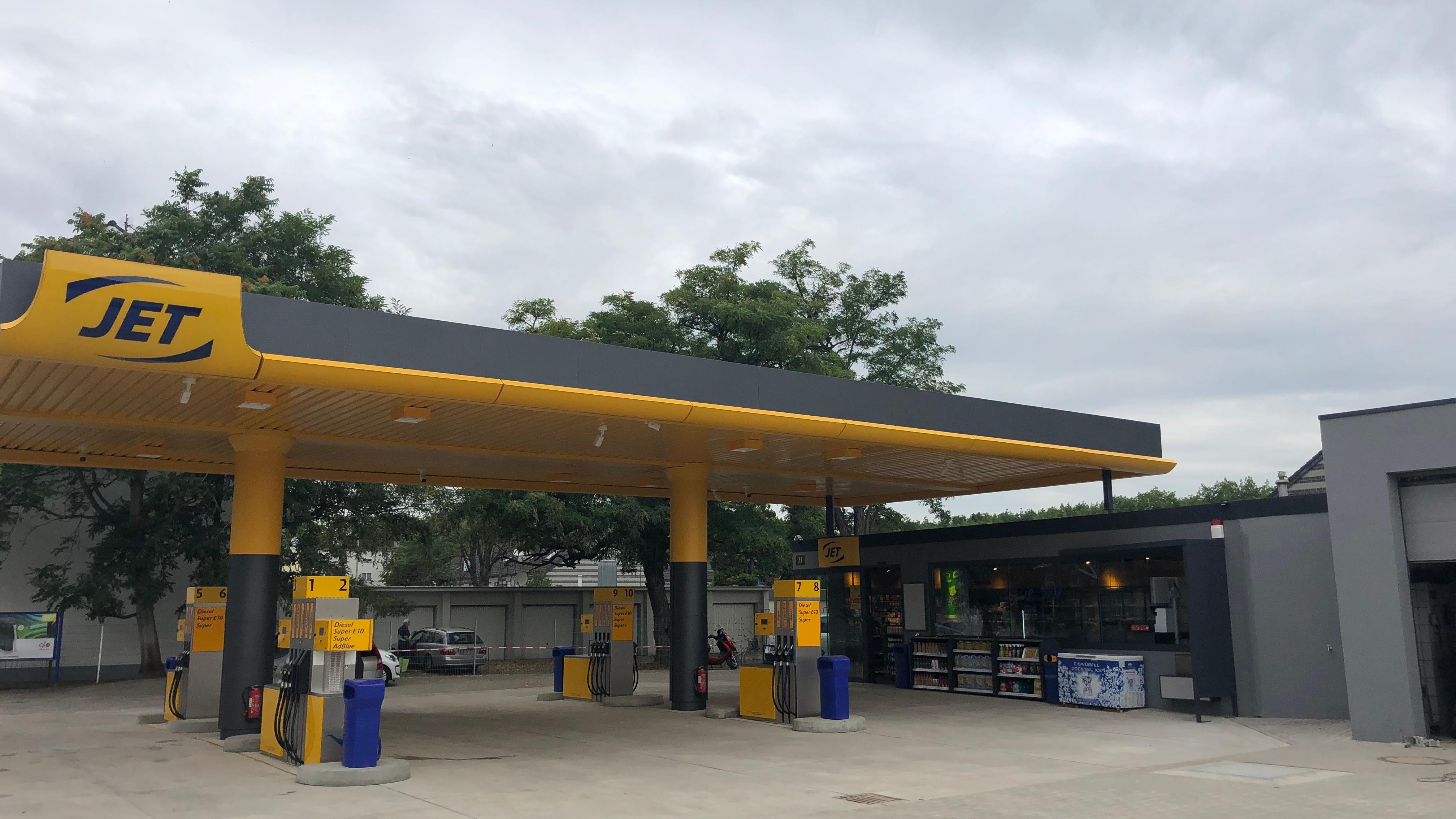 JET Tankstelle, Buschhausener Straße in Oberhausen