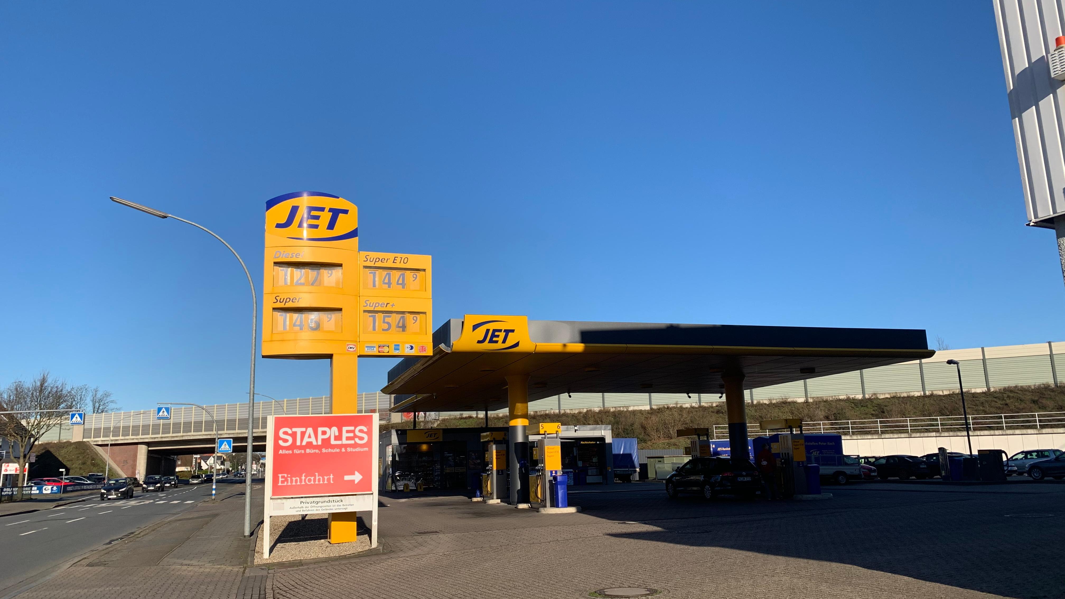 JET Tankstelle, Hasporter Damm in Delmenhorst