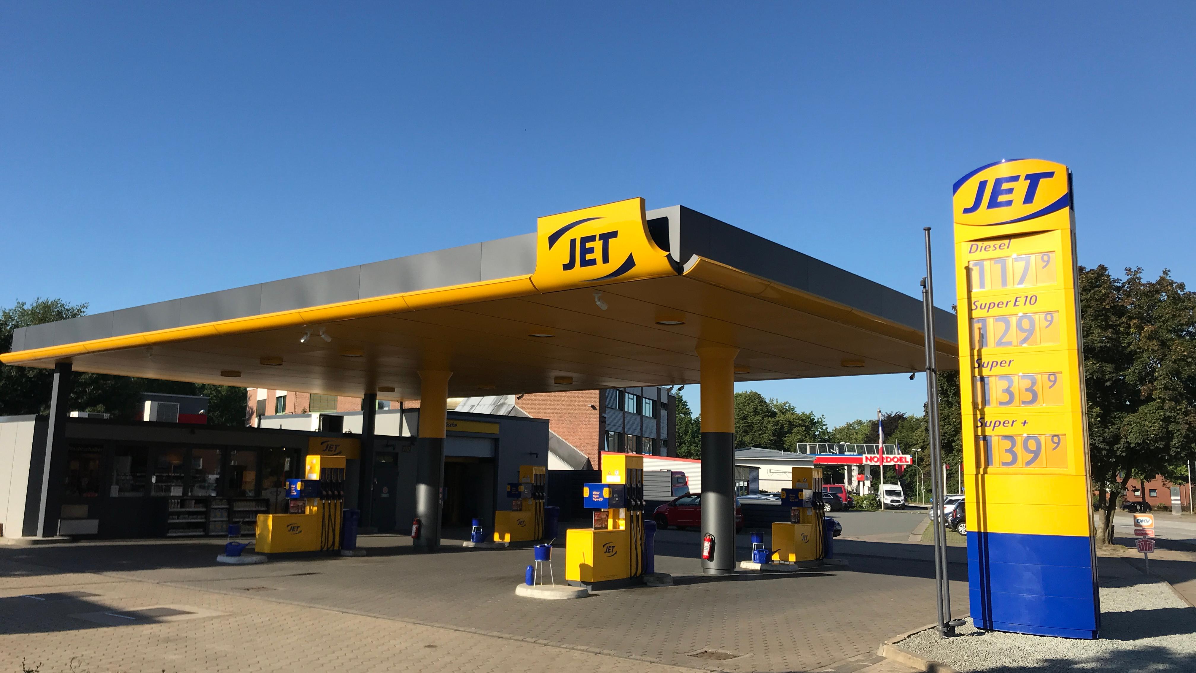 JET Tankstelle, Hamburger Straße in Elmshorn