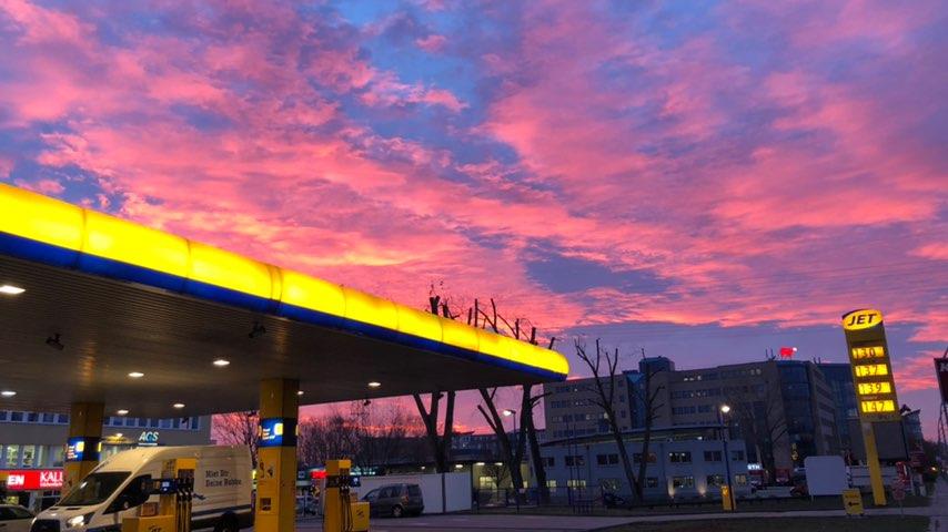 JET Tankstelle, Prenzlauer Promenade in Berlin