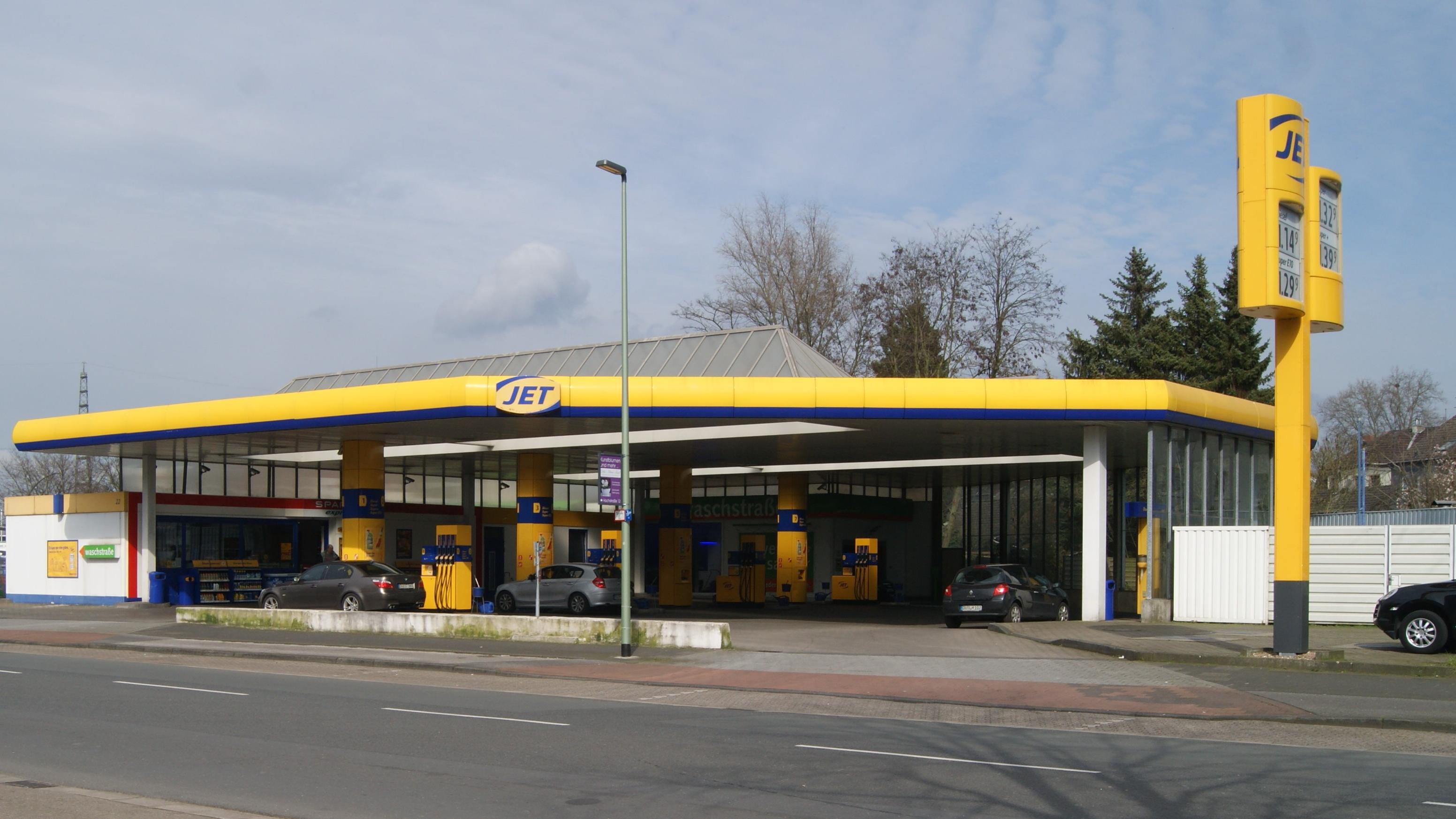 JET Tankstelle, Asterlager Straße in Duisburg