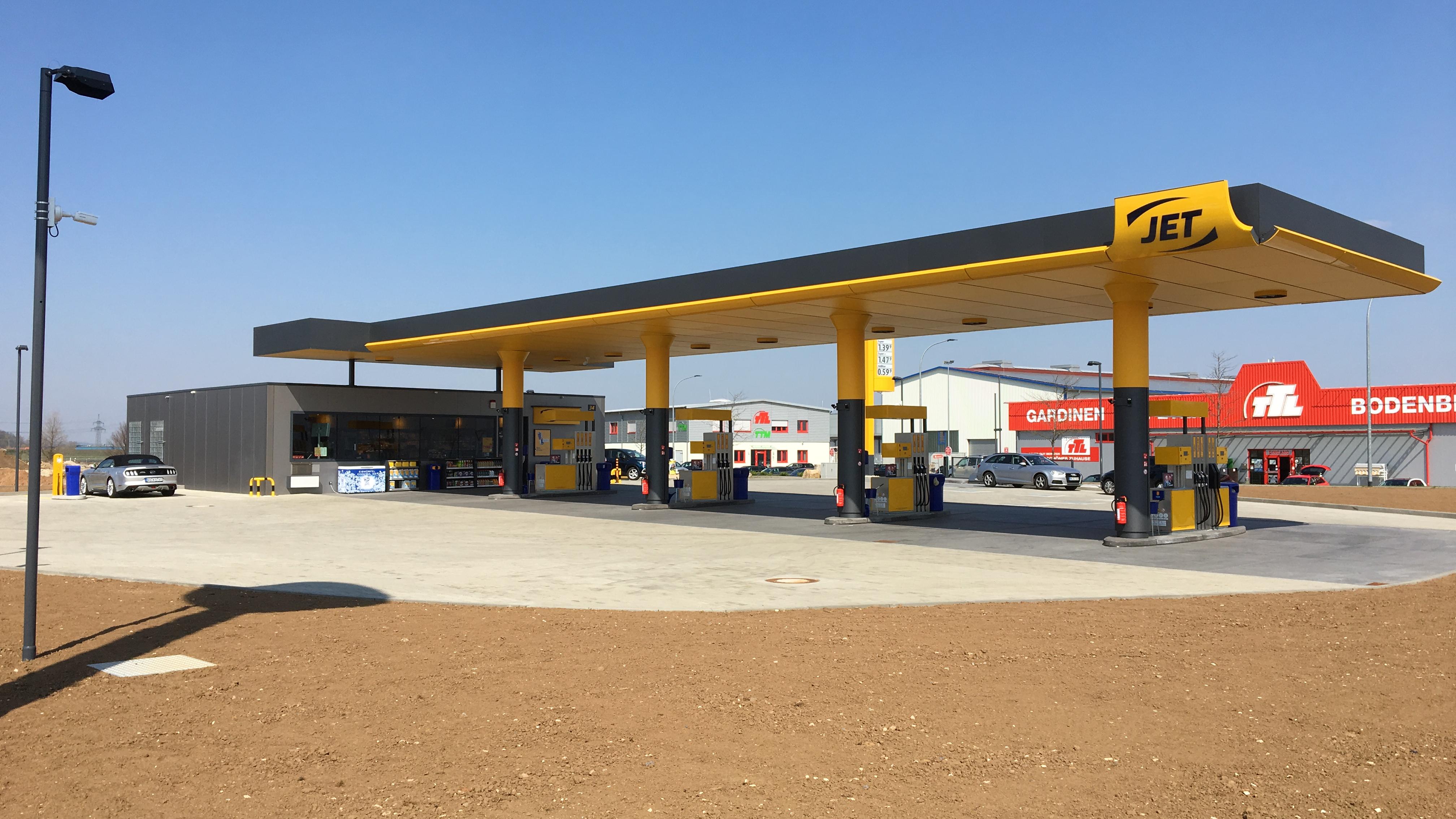 JET Tankstelle, Biegenhofstraße in Hallstadt