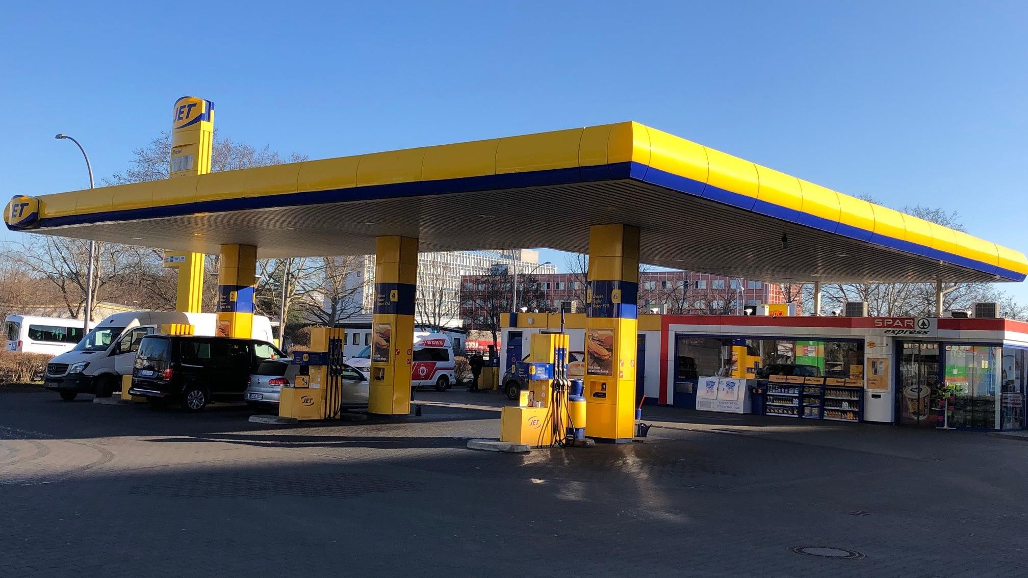 JET Tankstelle, Storkower Straße in Berlin