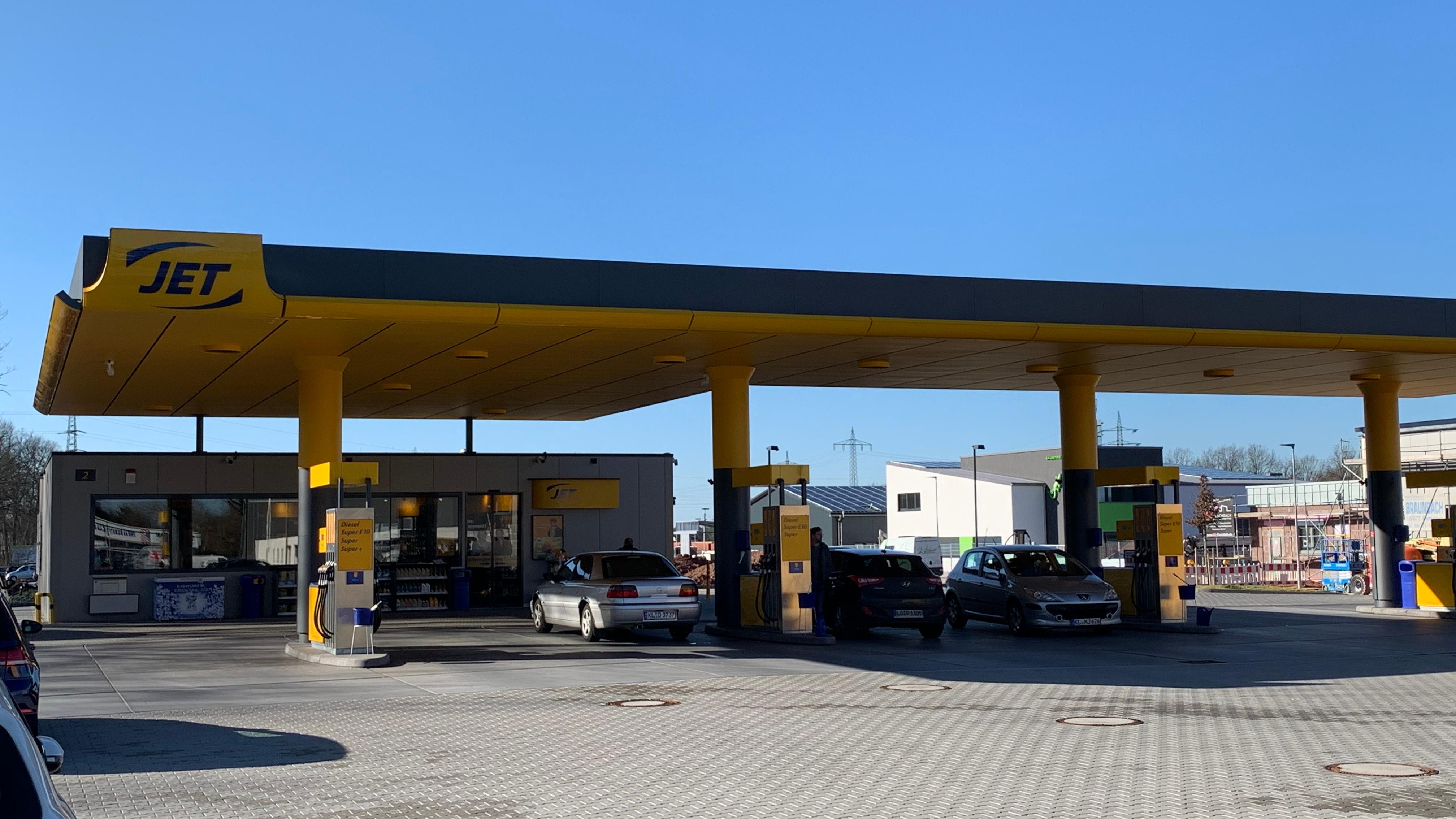 JET Tankstelle, Am Rangierbahnhof in Kaiserslautern