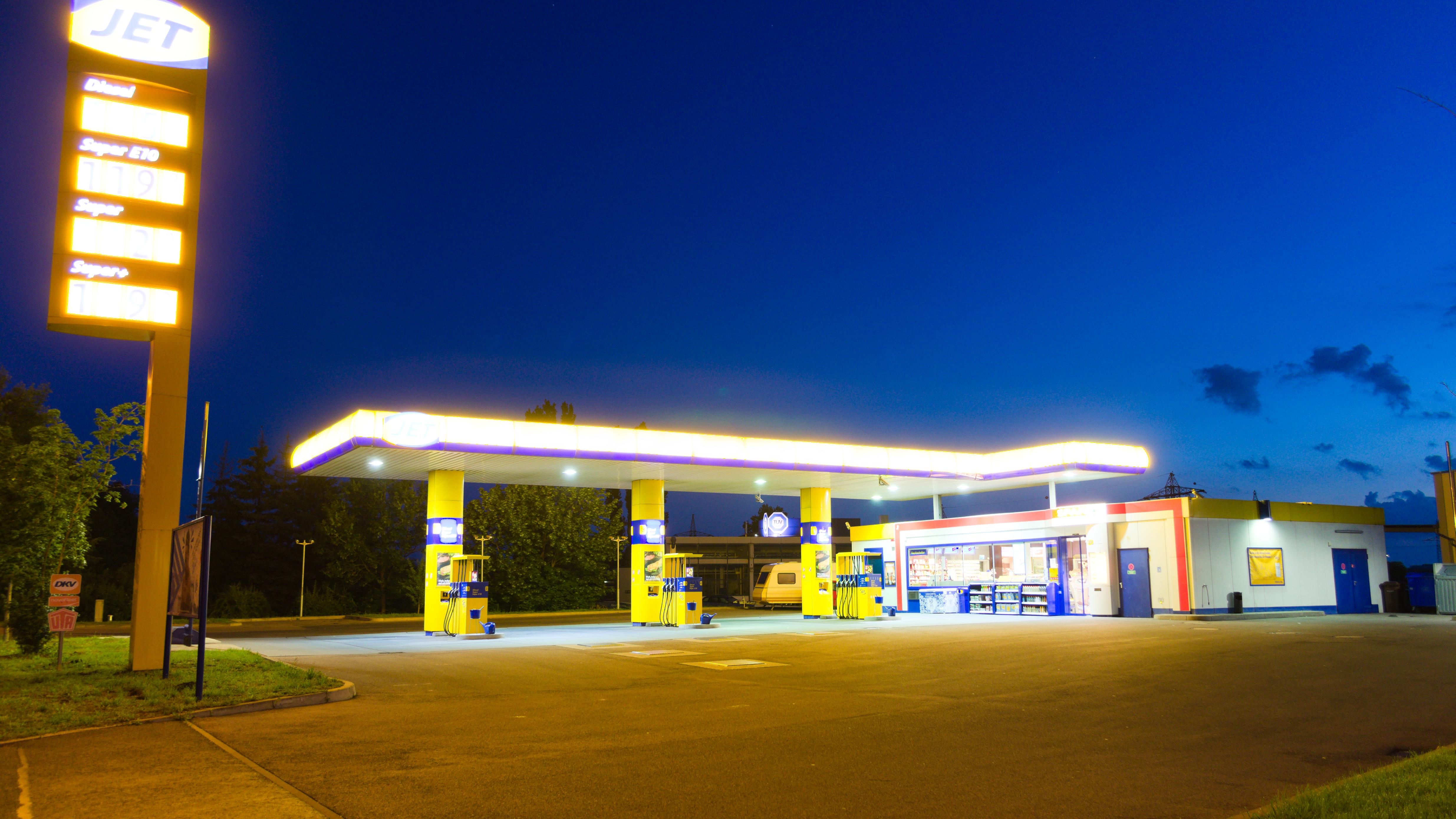 JET Tankstelle, Zeppelinstraße in Bamberg
