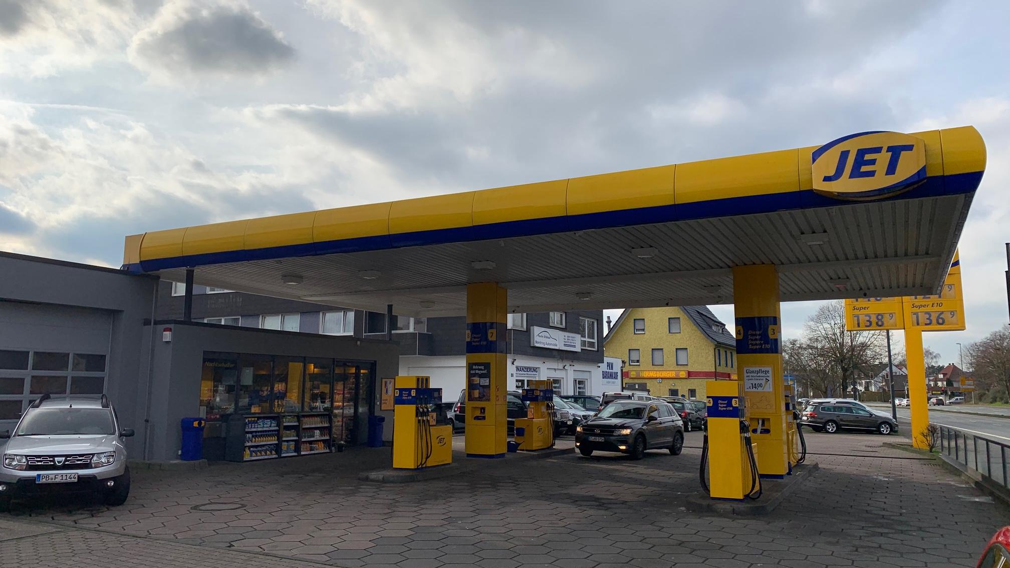 JET Tankstelle, Nordring in Gütersloh