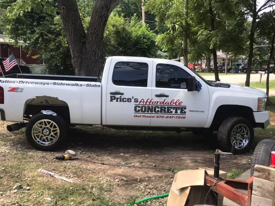 Price's Affordable Concrete - Salem, MO