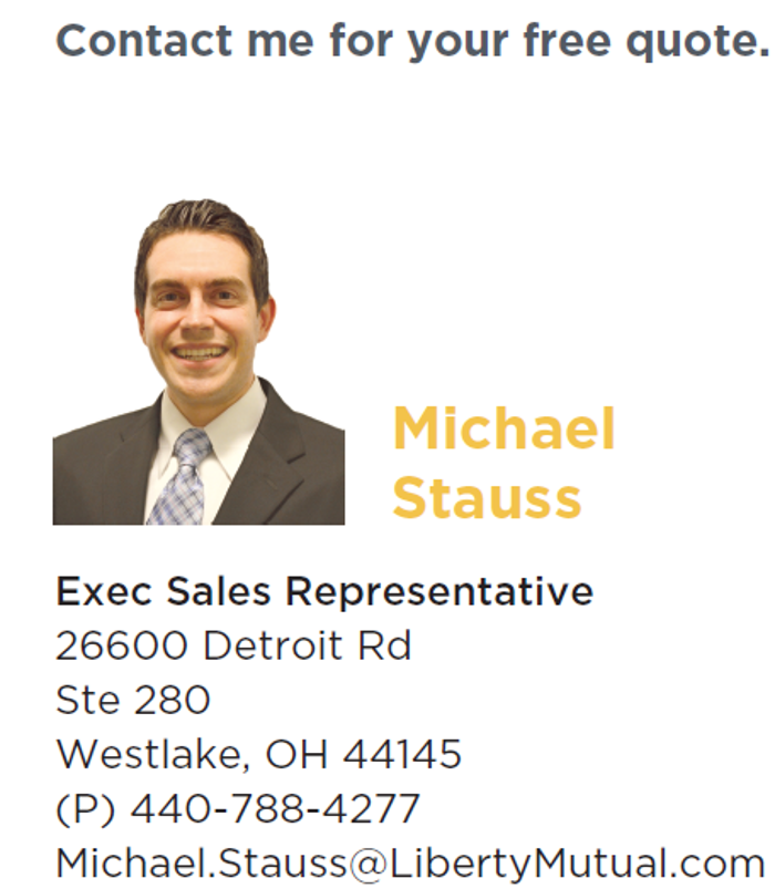 Liberty Mutual Insurance Cleveland - Michael Stauss Team - Westlake, OH