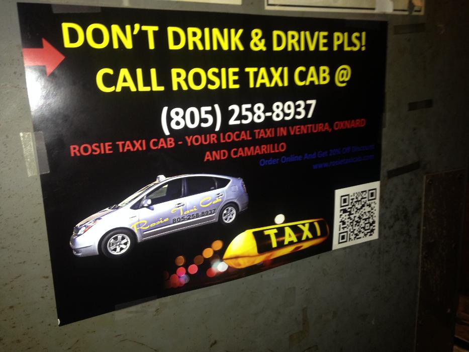 Rosie Taxi Cab - Ventura, CA