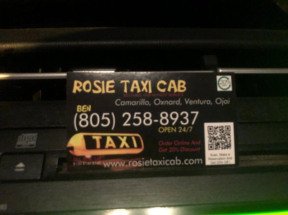 Rosie Taxi Cab - Ventura, CA