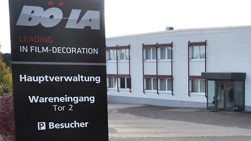 BÖ-LA Siebdrucktechnik GmbH, Dahlienstraße in Radevormwald