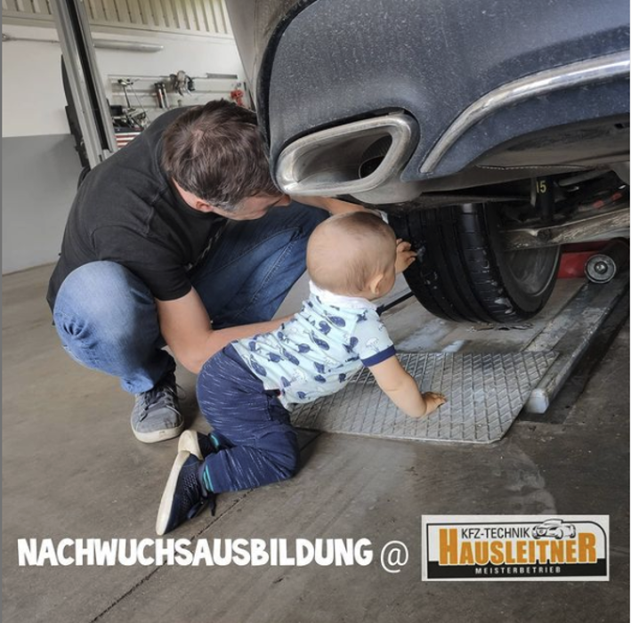 KFZ Hausleitner, Gewerbestraße in Anger