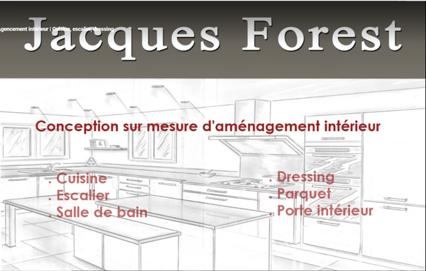 Jacques FOREST meuble et accessoires de cuisine et salle de bains (détail)