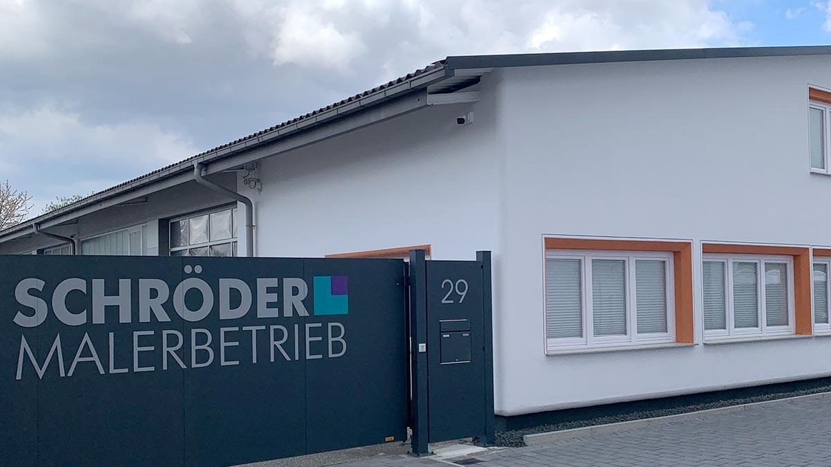 Malerbetrieb Schröder GmbH, Brückenwiesenweg in Malsch