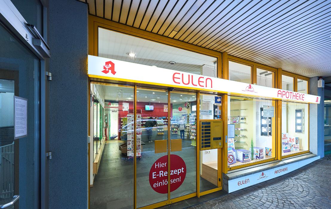 Eulen-Apotheke, Hertingerstraße in Unna