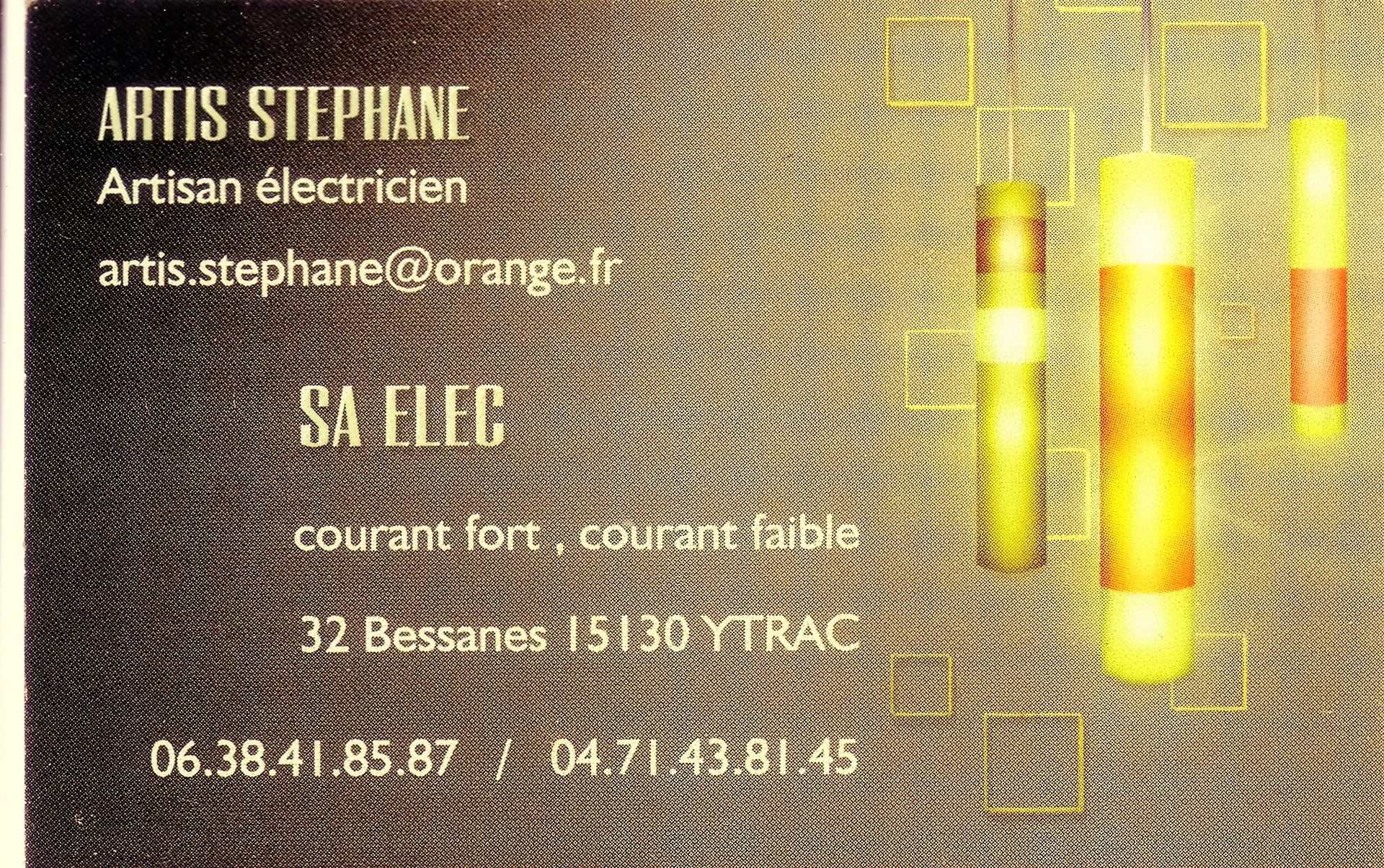 Sa Elec électricité (production, distribution, fournitures)