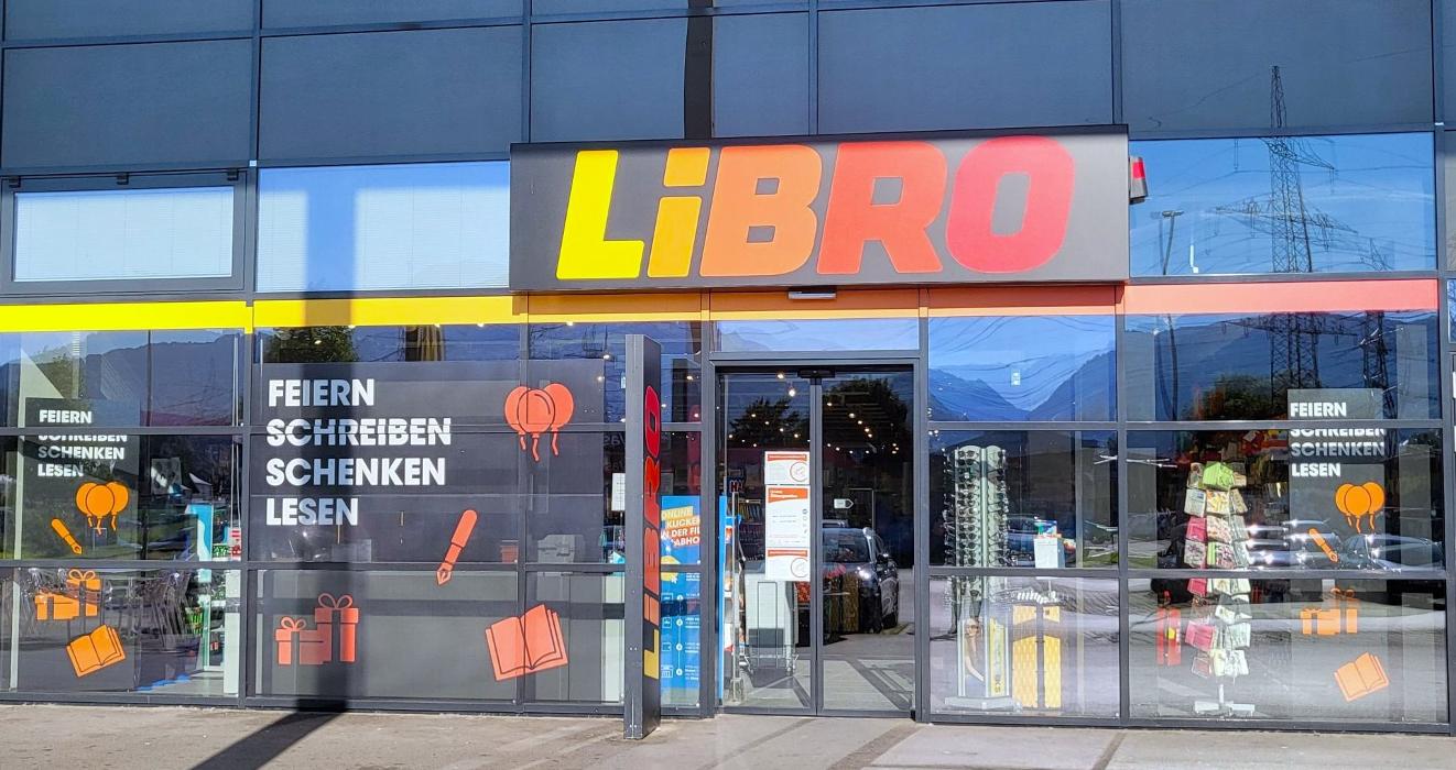 LIBRO, Bundesstraße in Rankweil