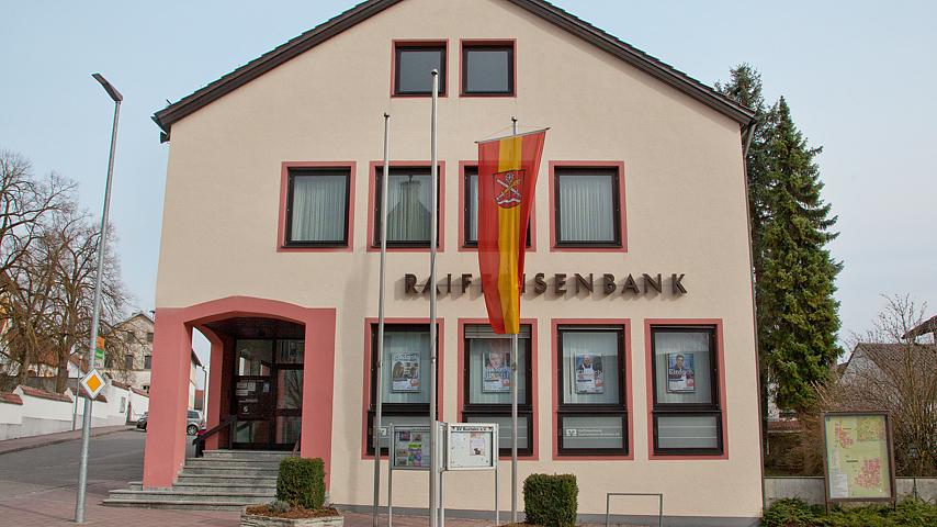 Raiffeisenbank im Donautal eG - Geldautomat Geschäftsstelle Buxheim, Dorfplatz in Buxheim