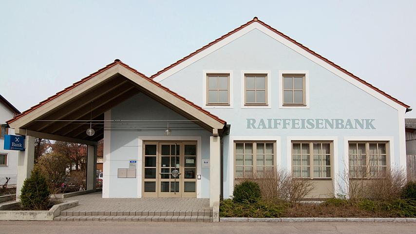 Raiffeisenbank im Donautal eG - Geldautomat Geschäftsstelle Hitzhofen, Lippertshofener Straße in Hitzhofen