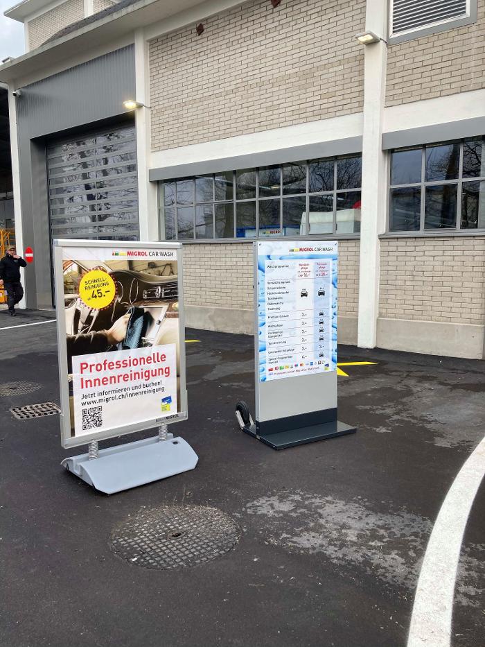 Migrol Car Wash, Textilstrasse in Arbon