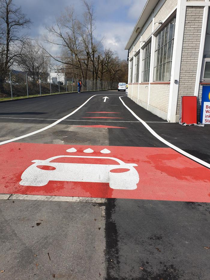 Migrol Car Wash, Textilstrasse in Arbon