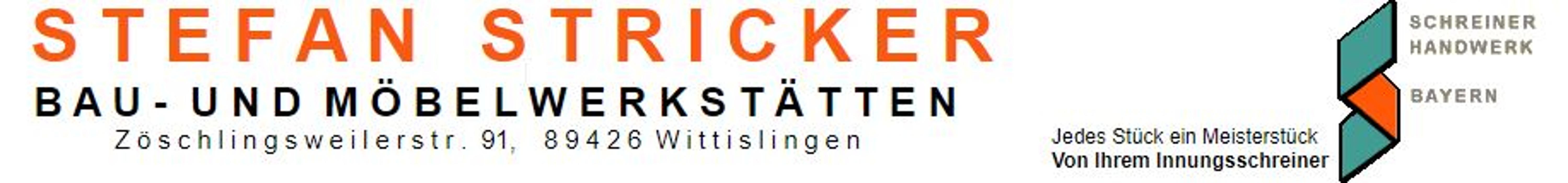 Schreinerei Stefan Stricker Bau- und Möbelschreinerei in Wittislingen