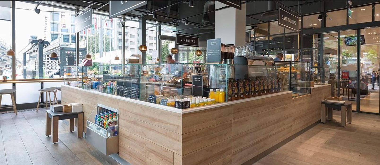 Manora Fresh To Go Vevey, Avenue du Général-Guisan in Vevey