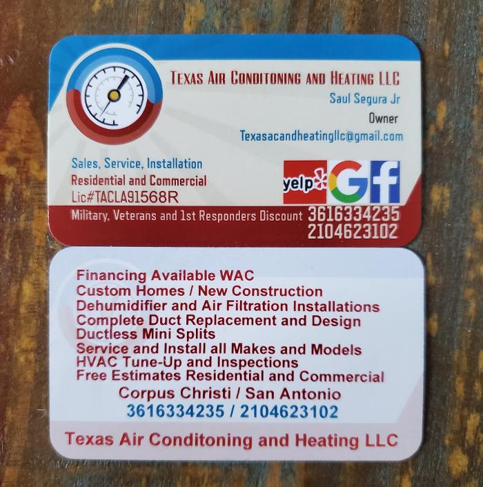 Texas Air Conditioning and Heating LLC - Corpus Christi, TX