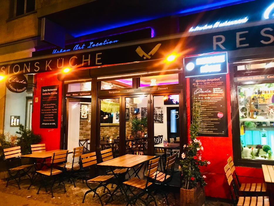 dada indisches restaurant and cocktailbar, Holteistraße in Berlin