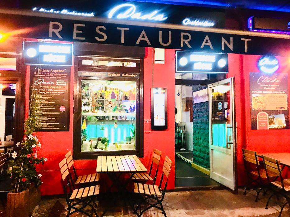 dada indisches restaurant and cocktailbar, Holteistraße in Berlin